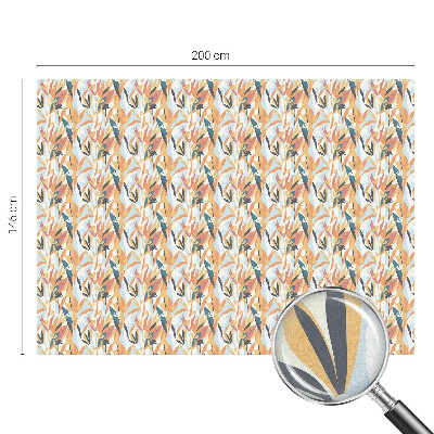 Folia okienna dekoracyjna witraż Botaniczna energia