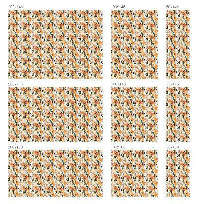 Folia okienna dekoracyjna witraż Botaniczna energia