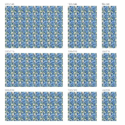 Folia mleczna na okno wzór witraż Kwiatowy urok