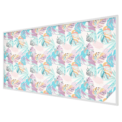 Naklejka witraż na szybę mleczna Abstrakcyjna dżungla