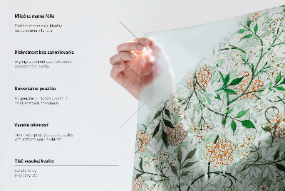 Folia okienna dekoracyjna witraż Geometryczne koła