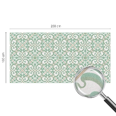 Folia mleczna na okno wzór witraż Klasyczna elegancja