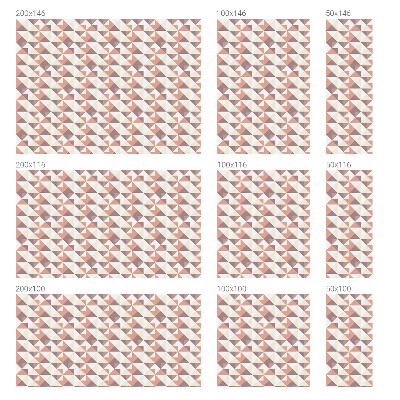 Folia mleczna na okno wzór witraż Nowoczesne trójkąty