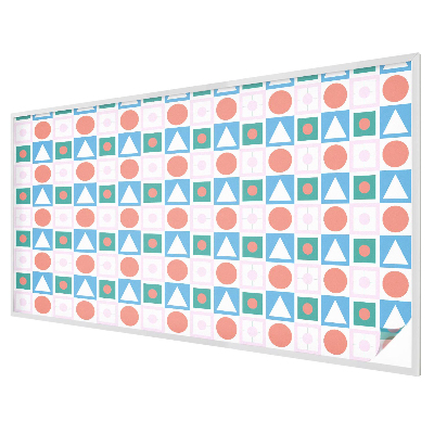 Folia mleczna na okno wzór witraż Abstrakcyjne wzory