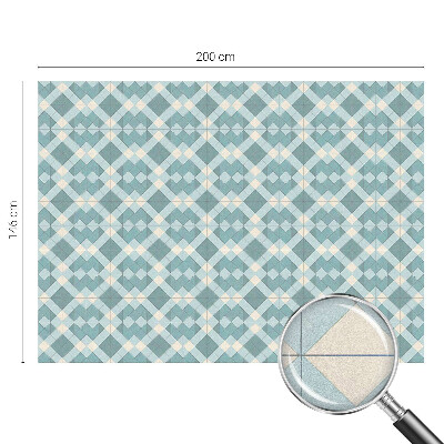 Naklejka witraż na szybę mleczna Geometryczne wzory