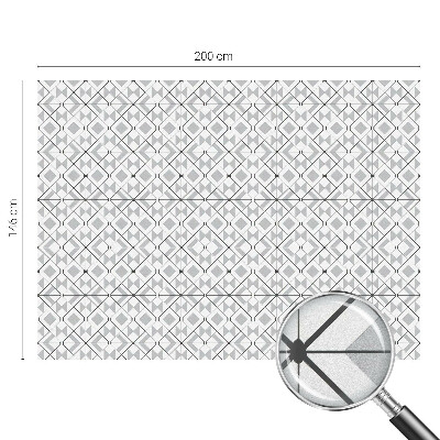 Folia okienna dekoracyjna witraż Geometryczne wzory