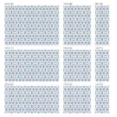 Folia mleczna na okno wzór witraż Pastelowe wzory