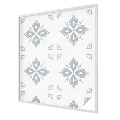 Witraż przyklejany na okno folia matowa Geometryczna symetria