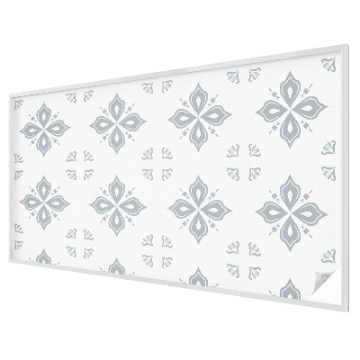 Witraż przyklejany na okno folia matowa Geometryczna symetria