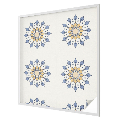 Witraż przyklejany na okno folia matowa Dekoracyjna mandala