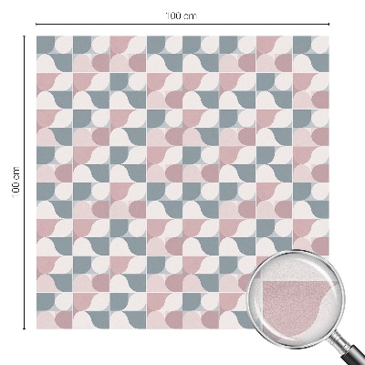 Folia okienna dekoracyjna witraż Pastelowe wzory