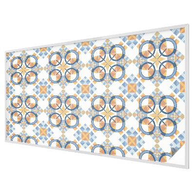 Witraż przyklejany na okno folia matowa Geometryczny wzór