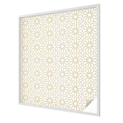 Folia okienna dekoracyjna witraż Geometryczne wzory