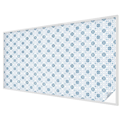 Witraż przyklejany na okno folia matowa Zdobienia kafelkowe