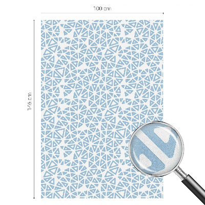 Naklejka witraż na szybę mleczna Geometryczne wzory