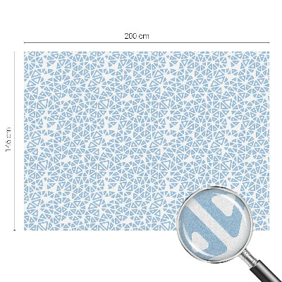 Naklejka witraż na szybę mleczna Geometryczne wzory