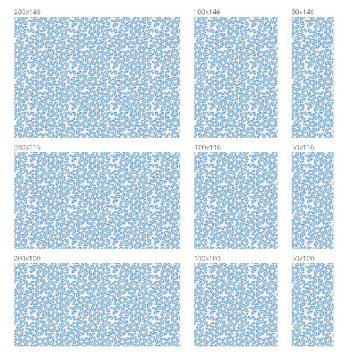 Naklejka witraż na szybę mleczna Geometryczne wzory