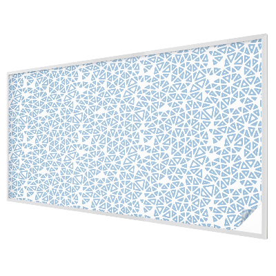 Naklejka witraż na szybę mleczna Geometryczne wzory