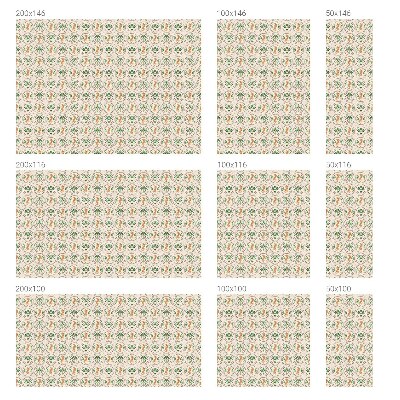 Folia okienna dekoracyjna witraż Leopard palmowy