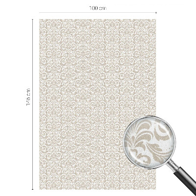 Folia okienna dekoracyjna witraż Dekoracyjna elegancja