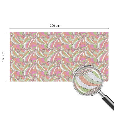 Folia okienna dekoracyjna witraż Kolorowy zygzak