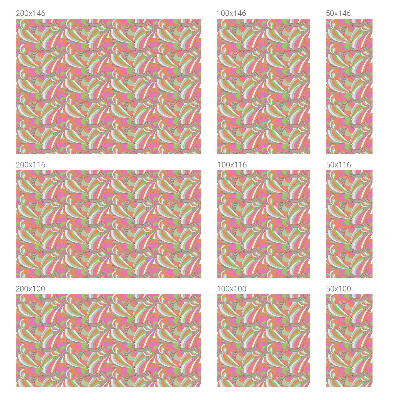 Folia okienna dekoracyjna witraż Kolorowy zygzak