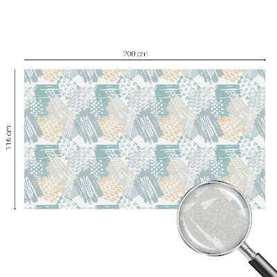 Naklejka witraż na szybę mleczna Abstrakcyjna mozaika