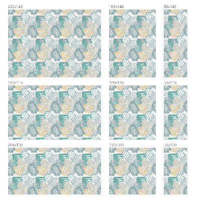 Naklejka witraż na szybę mleczna Abstrakcyjna mozaika