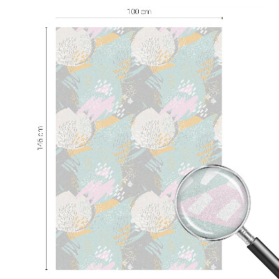 Naklejka witraż na szybę mleczna Abstrakcyjna harmonia