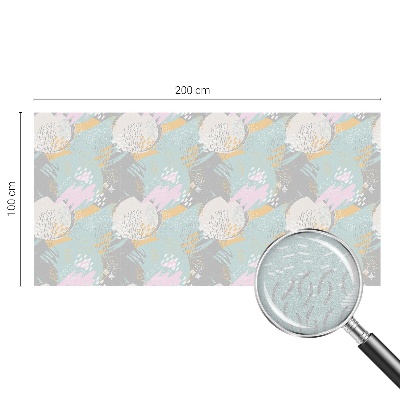 Naklejka witraż na szybę mleczna Abstrakcyjna harmonia