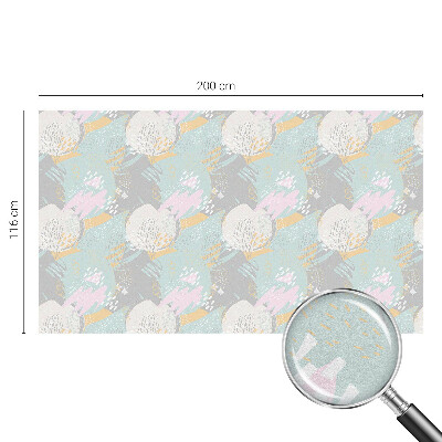 Naklejka witraż na szybę mleczna Abstrakcyjna harmonia