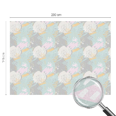 Naklejka witraż na szybę mleczna Abstrakcyjna harmonia