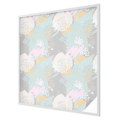 Naklejka witraż na szybę mleczna Abstrakcyjna harmonia