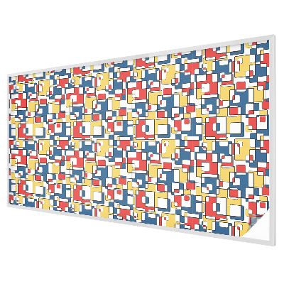 Folia okienna dekoracyjna witraż Geometryczne kształty