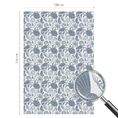 Folia okienna dekoracyjna witraż Oceaniczne życie