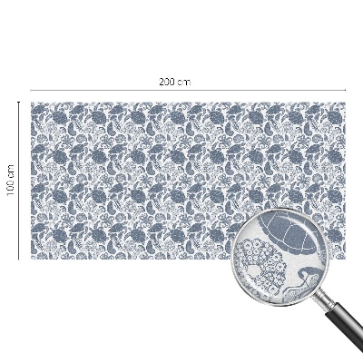 Folia okienna dekoracyjna witraż Oceaniczne życie