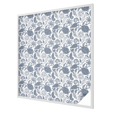 Folia okienna dekoracyjna witraż Oceaniczne życie