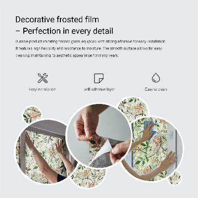 Folia okienna dekoracyjna witraż Oceaniczne życie