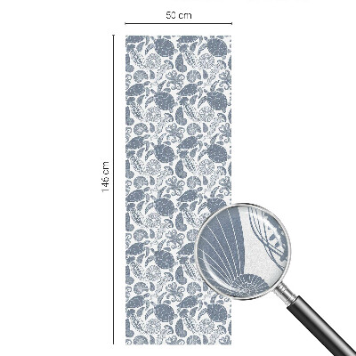 Folia okienna dekoracyjna witraż Oceaniczne życie