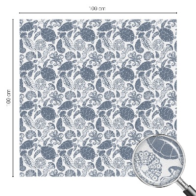 Folia okienna dekoracyjna witraż Oceaniczne życie