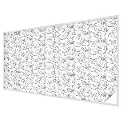 Folia okienna dekoracyjna witraż Ptaki i kwiaty