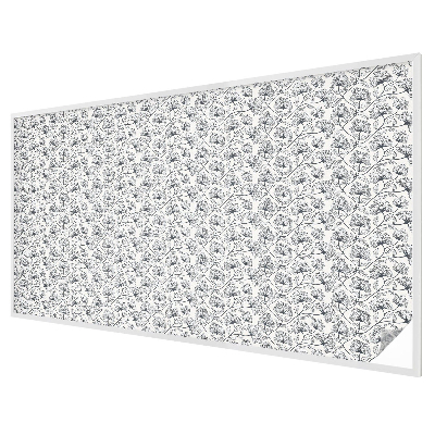 Witraż przyklejany na okno folia matowa Botaniczny motyw