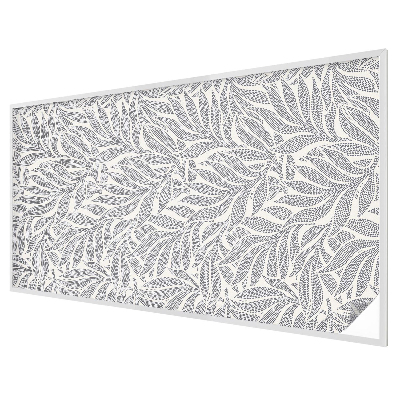 Folia okienna dekoracyjna witraż Krople liści