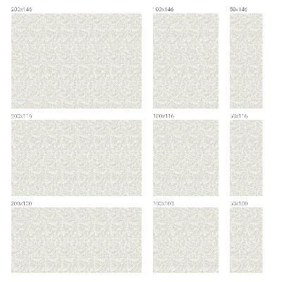 Witraż przyklejany na okno folia matowa Liściasta elegancja