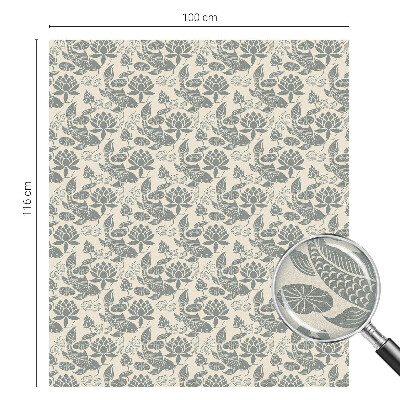 Folia mleczna na okno wzór witraż Orientalny wzór