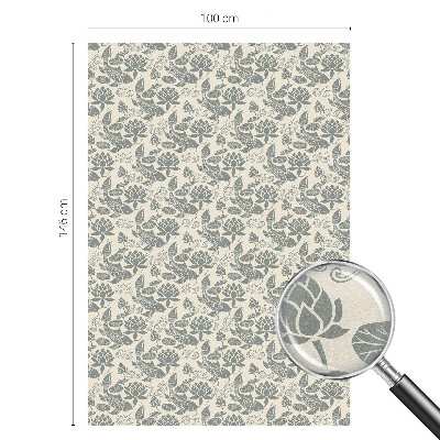 Folia mleczna na okno wzór witraż Orientalny wzór