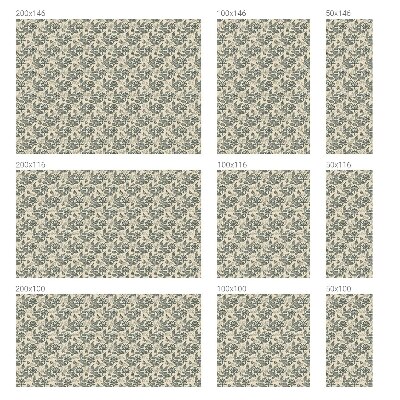 Folia mleczna na okno wzór witraż Orientalny wzór