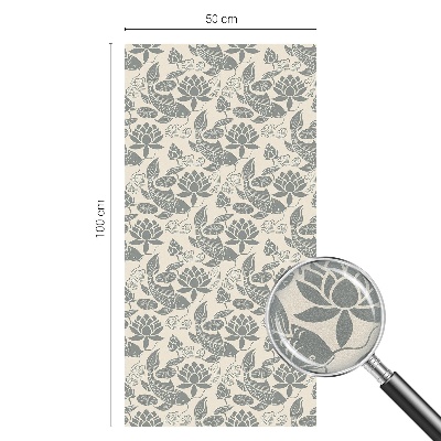 Folia mleczna na okno wzór witraż Orientalny wzór