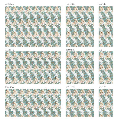 Witraż przyklejany na okno folia matowa Delikatne kwiaty