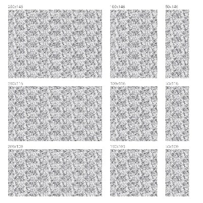 Naklejka witraż na szybę mleczna Florystyczna elegancja